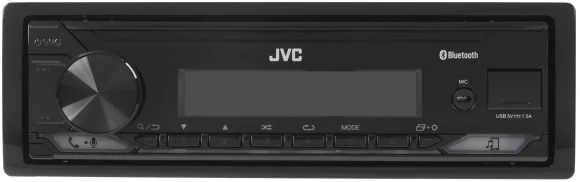 Автомагнитола JVC KD-X182BT 1DIN 4x50Вт v4.2 ПДУ RDS