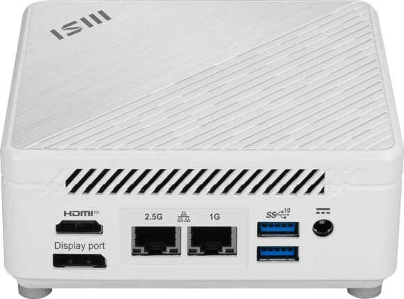 Неттоп MSI Cubi 5 1M-461BRU Core 7 150U (1.8) Graphics без ОС 2.5xGbitEth+1xGbitEth WiFi BT 65W белый (936-B0A822-461)