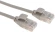 Патч-корд Rexant 02-0380-3 U/UTP RJ-45 вил. кат.6A 3м серый LSZH