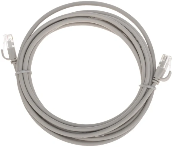 Патч-корд Rexant 02-0380-3 U/UTP RJ-45 вил. кат.6A 3м серый LSZH