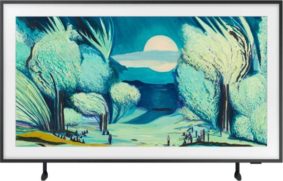 Телевизор QLED Samsung 43" QE43LS03FAUXRU Serif темно-синий 4K Ultra HD 50Hz DVB-T DVB-T2 DVB-C DVB-S2 USB WiFi Smart TV
