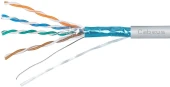 Кабель Cabeus SFTP-4P-CAT.5E-PATCH-GY кат.5E SF/UTP 4 пары PVC внутренний 305м серый