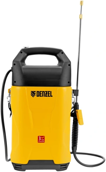 Опрыскиватель Denzel D-8LI аккум. наполь. 8л желтый/черный (64795)