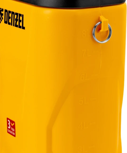Опрыскиватель Denzel D-8LI аккум. наполь. 8л желтый/черный (64795)
