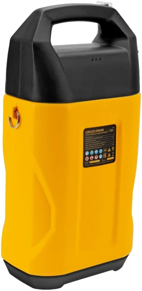 Опрыскиватель Denzel D-8LI аккум. наполь. 8л желтый/черный (64795)