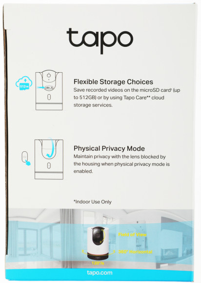 Камера видеонаблюдения IP TP-Link Tapo C225 5-5мм цв. корп.:белый Камера видеонаблюдения IP TP-Link Tapo C225 5-5мм цв. корп.:белый