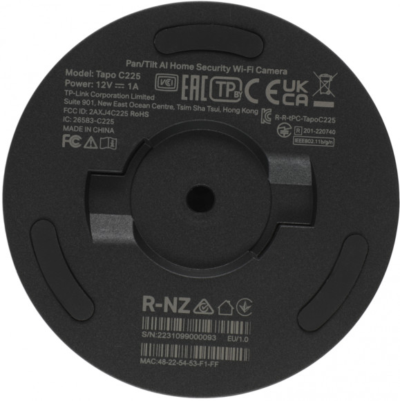 Камера видеонаблюдения IP TP-Link Tapo C225 5-5мм цв. корп.:белый Камера видеонаблюдения IP TP-Link Tapo C225 5-5мм цв. корп.:белый