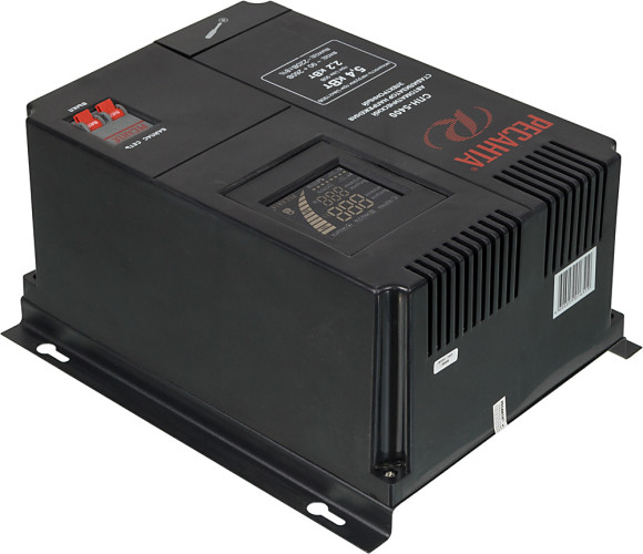 Стабилизатор напряжения Ресанта СПН-5400 однофазный черный (63/6/26)