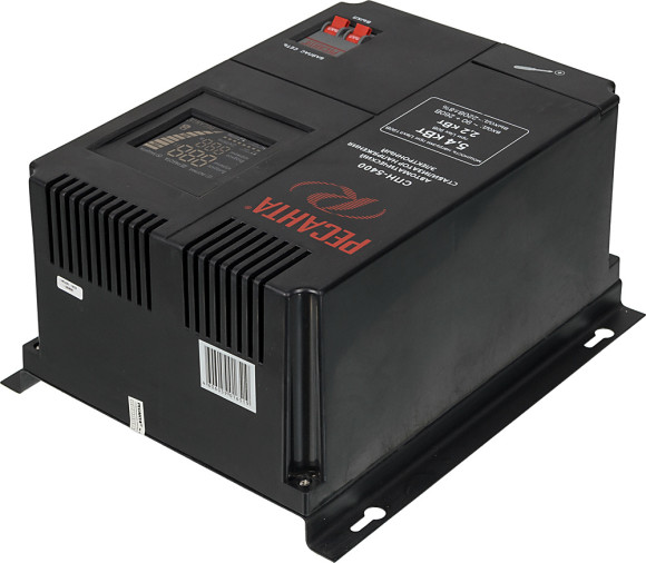 Стабилизатор напряжения Ресанта СПН-5400 однофазный черный (63/6/26)