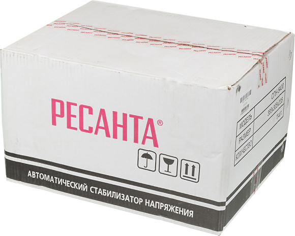 Стабилизатор напряжения Ресанта СПН-5400 однофазный черный (63/6/26)