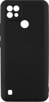 Чехол (клип-кейс) BoraSCO для Realme C21 Silicone Case черный (матовый) (40041) Чехол (клип-кейс) BoraSCO для Realme C21 Silicone Case черный (матовый) (40041)