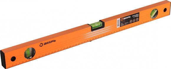 Уровень Вихрь 73/11/4/2 пузырьковый 3глаз. оранжевый