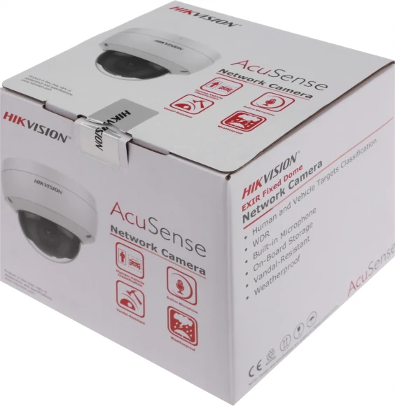 Камера видеонаблюдения IP Hikvision DS-2CD2123G2-IU(2.8MM)(D) 2.8-2.8мм цв. корп.:белый Камера видеонаблюдения IP Hikvision DS-2CD2123G2-IU(2.8MM)(D) 2.8-2.8мм цв. корп.:белый