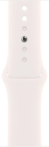 Смарт-часы Apple Watch Series 10 A2997 42мм OLED корп.розовое золото Sport Band рем.белый разм.брасл.:130-180мм (MWWH3LW/A)