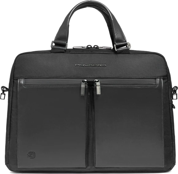 Рюкзак слинг мужской Piquadro Orion CA6625S136/BLU синий ткань/натур.кожа