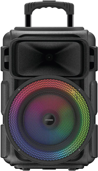 Минисистема Hyundai H-MC1298 черный 17Вт FM USB BT micro SD