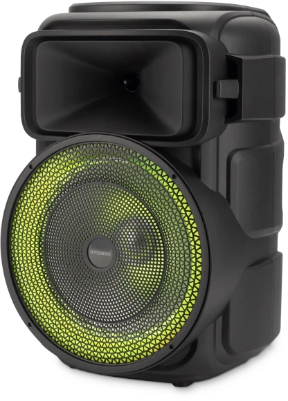 Минисистема Hyundai H-MC1298 черный 17Вт FM USB BT micro SD