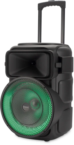 Минисистема Hyundai H-MC1298 черный 17Вт FM USB BT micro SD