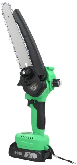 Цепная пила Zitrek GreenSaw 20V аккум. дл.шины:8" (20cm) 1аккум. 4Ач ЗУ (082-1858)