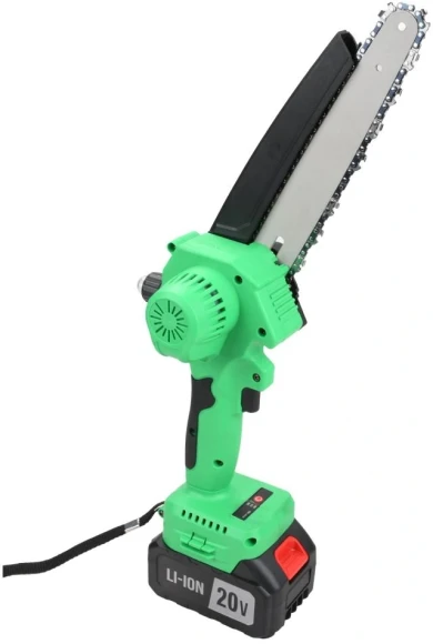 Цепная пила Zitrek GreenSaw 20V аккум. дл.шины:8" (20cm) 1аккум. 4Ач ЗУ (082-1858)