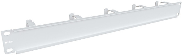 Кабельный органайзер горизонтальный NTSS NTSS-HORG-1U-5(45) односторонний кольца 1U шир.:19" глуб.:45мм Кабельный органайзер горизонтальный NTSS NTSS-HORG-1U-5(45) односторонний кольца 1U шир.:19" глуб.:45мм