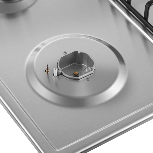 Газовая варочная поверхность Maunfeld EGHS.64.3STS-ES/G нержавеющая сталь