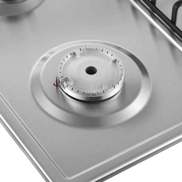 Газовая варочная поверхность Maunfeld EGHS.64.3STS-ES/G нержавеющая сталь