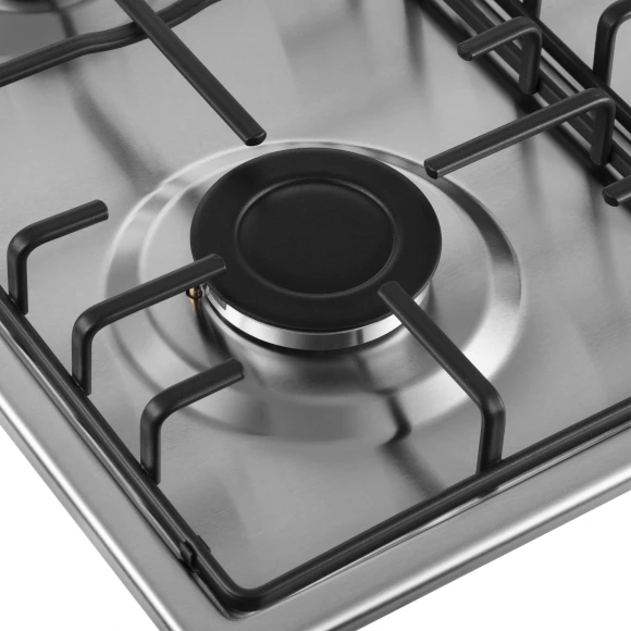 Газовая варочная поверхность Maunfeld EGHS.64.3STS-ES/G нержавеющая сталь