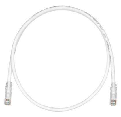 Патч-корд Panduit UTPSP5MY U/UTP RJ-45 вил.-вилка RJ-45 кат.6 5м белый ПВХ