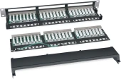 Патч-панель Cabeus PLHD-48-CAT.5E-DUAL 19" 1U 48xRJ45 кат.5E UTP