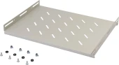 Полка стационарная Lanmaster TWT-CBW-S4-6/60 1U нагр.:60кг. 19" 485мм серый (упак.:1шт)