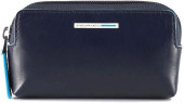 Ключница Piquadro Blue Square PC4216B2/BLU2 синий натур.кожа