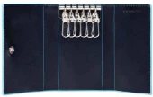 Ключница Piquadro Blue Square PC1396B2/BLU2 темно-синий натур.кожа