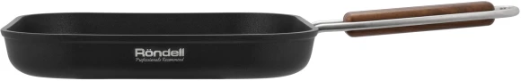 Сковорода-гриль Rondell Fjord RDA-1798 квадратная 26см покрытие: Xylan Plus ручка несъемная (без крышки) черный Сковорода-гриль Rondell Fjord RDA-1798 квадратная 26см покрытие: Xylan Plus ручка несъемная (без крышки) черный
