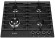 Газовая варочная поверхность Gefest ПВГ 1214-01 К2 черный матовый Газовая варочная поверхность Gefest ПВГ 1214-01 К2 черный матовый