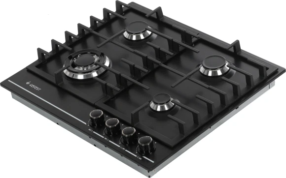 Газовая варочная поверхность Gefest ПВГ 1214-01 К2 черный матовый Газовая варочная поверхность Gefest ПВГ 1214-01 К2 черный матовый