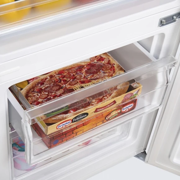 Холодильник Maunfeld MFF144SFW 2-хкамерн. белый глянц.