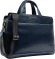Деловая сумка Piquadro Blue Square CA6590B2/BLU2 с отделением для ноутбука 15.6" темно-синяя натур.кожа