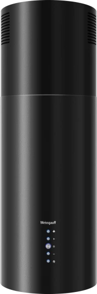 Вытяжка каминная Weissgauff Tubus 1406 Island черный управление: кнопочное (1 мотор)