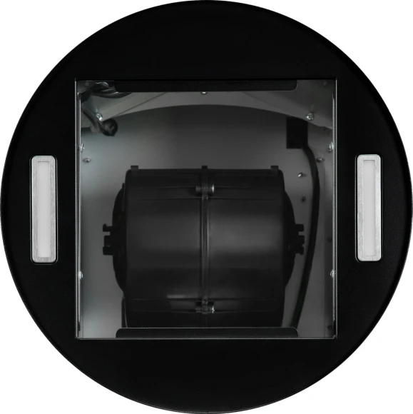 Вытяжка каминная Weissgauff Tubus 1406 Island черный управление: кнопочное (1 мотор)