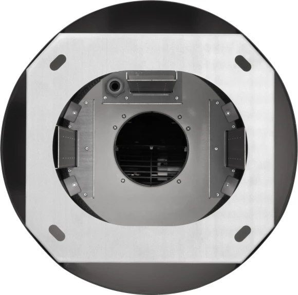 Вытяжка каминная Weissgauff Tubus 1406 Island черный управление: кнопочное (1 мотор)