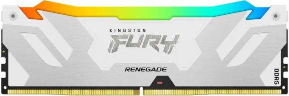 Память DDR5 16GB 8000MHz Kingston KF580C38RWA-16 Fury Renegade RGB RTL Gaming PC5-64000 CL38 DIMM 288-pin 1.45В single rank с радиатором Ret