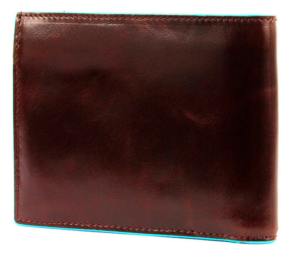 Кошелек мужской Piquadro Blue Square PU1240B2R/MO коричневый натур.кожа