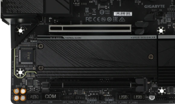 Материнская плата Gigabyte B650M AORUS ELITE Socket AM5 AMD B650 mATX AC`97 8ch(7.1) 2.5Gg RAID+HDMI+DP