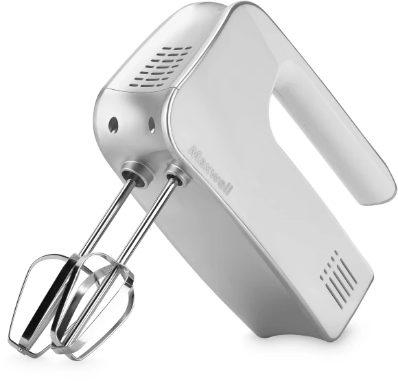 Миксер ручной Maxwell MW-1359 300Вт белый/серебристый