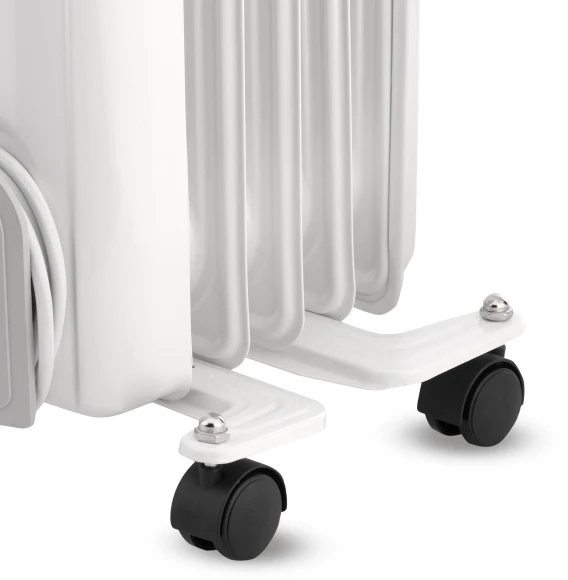 Радиатор масляный Vitek VT-1707 1000Вт белый