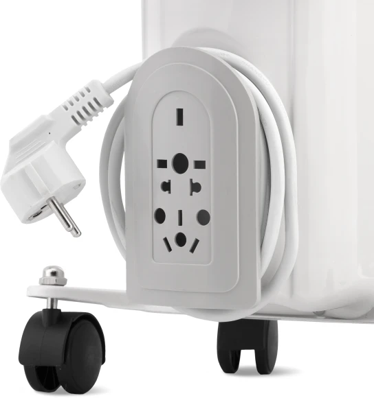 Радиатор масляный Vitek VT-1707 1000Вт белый