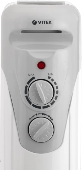 Радиатор масляный Vitek VT-1707 1000Вт белый