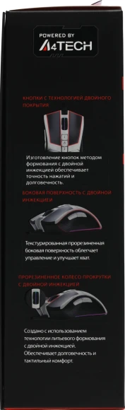 Мышь A4Tech Bloody W90 Max белый/черный оптическая 10000dpi USB 10but (W90 MAX PANDA) Мышь A4Tech Bloody W90 Max белый/черный оптическая 10000dpi USB 10but (W90 MAX PANDA)