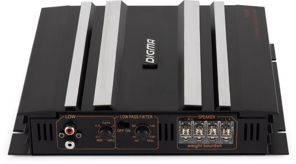 Усилитель автомобильный Digma DCP-200 двухканальный